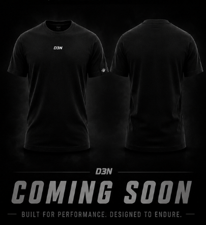 D3N Performance Tee - Black